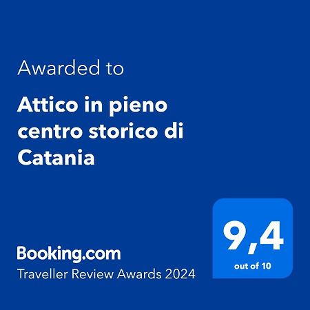 Attico In Pieno Centro Storico Di Catania Catânia Exterior foto
