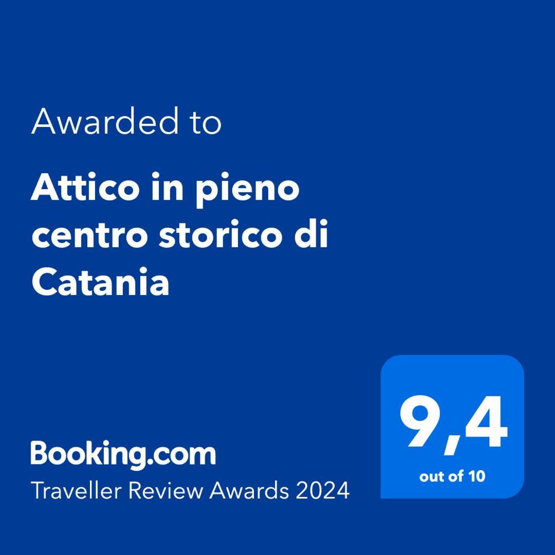 Attico In Pieno Centro Storico Di Catania Catânia Exterior foto